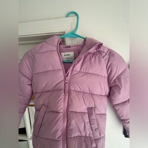 Girls winter coat - fleece lined